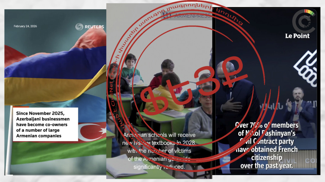 Fake news campaign targets Armenia using CNN, Reuters, and Bloomberg logos
