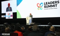 Foreign leaders arrive in Yerevan for COP17
