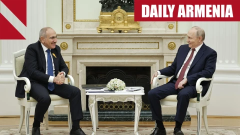 Pashinyan, Putin hold talks in Moscow