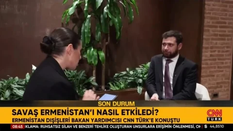 Թուրքիայի հեը սահմանի բացման գործընթացի մեկնարկը կախված է թուրքական կողմից․ փոխարտգործնախարարի հարցազրույցը՝ CNN Turk-ին