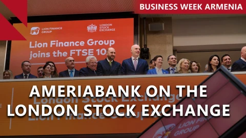 Ameriabank parent company joins major global stock index: THIS WEEK IN BUSINESS