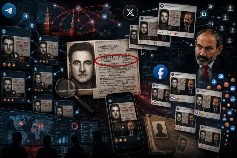 Reactivated narrative: how a false claim about Pashinyan’s grandfather was systematically spread