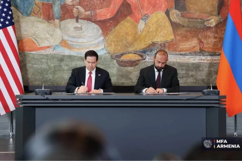 Mirzoyan et Rubio signent la Charte de partenariat stratégique global Arménie–États-Unis