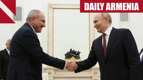 Pashinyan, Putin call follows escalation over Armenia’s EU direction