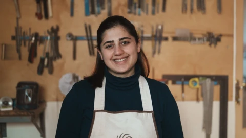 Armenia’s first female khachkar master on carving and cultural preservation