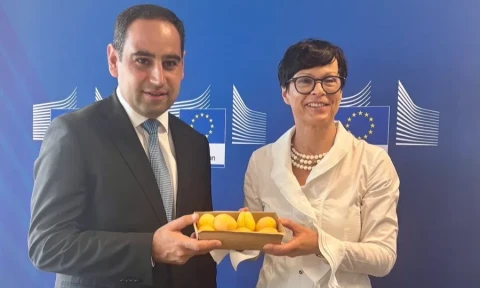 Հայկական ծիրանի առաջին խորհրդանշական խմբաքանակը ժամանել է ԵՄ․ Կոս