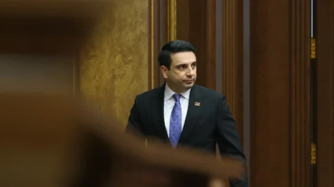 Speaker Alen Simonyan confirms exit from parliament