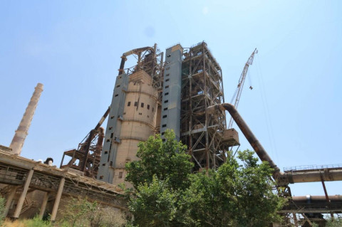 «Արարատցեմենտ» գործարանը վերսկսել է արտադրական գործընթացը