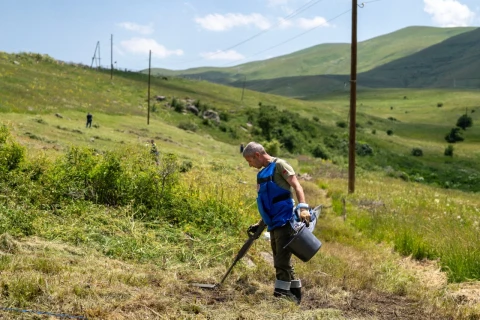 In Vayots Dzor, mined lands slowly return to life