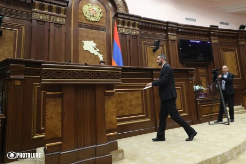 Ruben Rubinyan élu président de l'Assemblée nationale