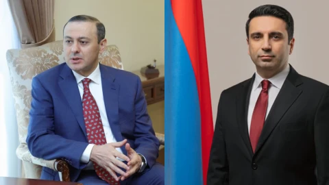 Alen Simonyan replaces Armen Grigoryan as Secretary of Security Council