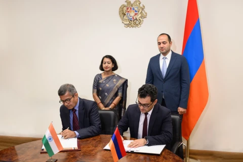 Հայաստանն ու Հնդկաստանը պայմանավորվել են համատեղ պաշտպանական տեխնոլոգիաներ զարգացնել