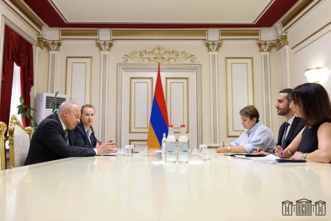 Ռուբինյանը Ռուսաստանի դեսպանին է ընդունել