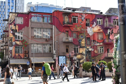 Yerevan's Northern Ave remade a neighborhood, through demolition and displacement