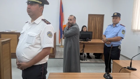 Первое заседание по делу Католикоса и 6 епископов — 18 сентября