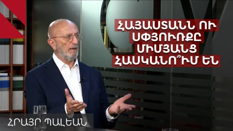 Հայաստանը փոխո՞ւմ է իր վերաբերմունքը Սփյուռքի նկատմամբ․ Հրայր Պալեան