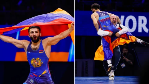 Կարեն Ասլանյանը՝ հունահռոմեական ըմբշամարտի աշխարհի չեմպիոն