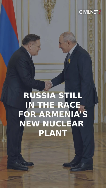 Rosatom chief pitches nuclear plant design to Pashinyan