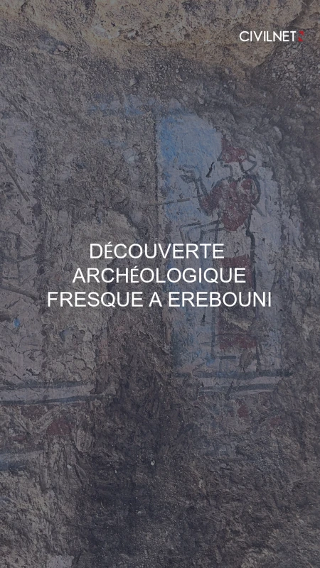 Arménie : une fresque vieille de 2 600 ans ressurgit d'une période encore méconnue