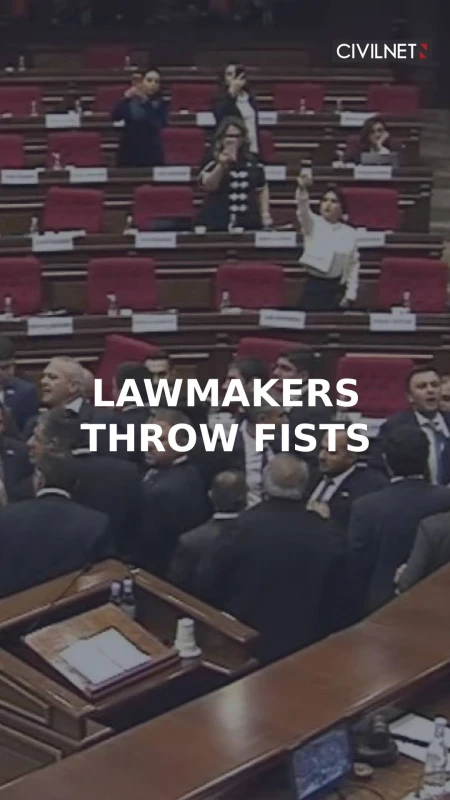 Massive fight breaks out in Armenia’s legislature