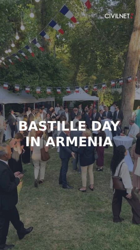 France celebrates Bastille Day in Yerevan