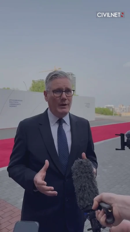 At Yerevan Summit, UK Prime Minister Starmer stresses need for coordinated action on Ukraine and Iran