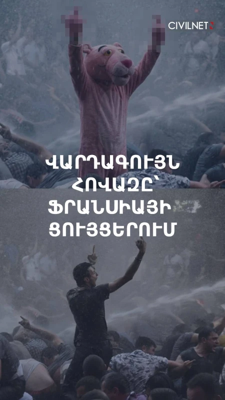 Վարդագույն հովազը՝ ֆրանսիական ցույցերի՞ն
