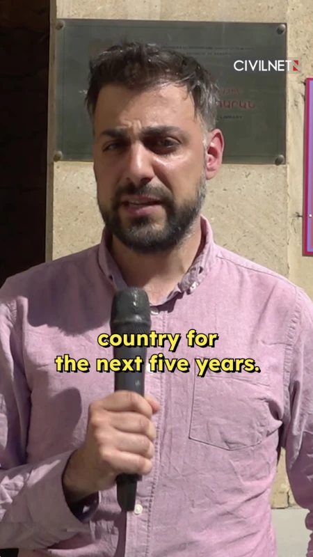 Election Day in Armenia