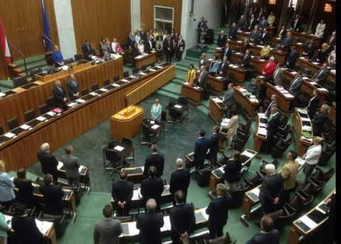 A Moment of Silence in Austrian Parliament