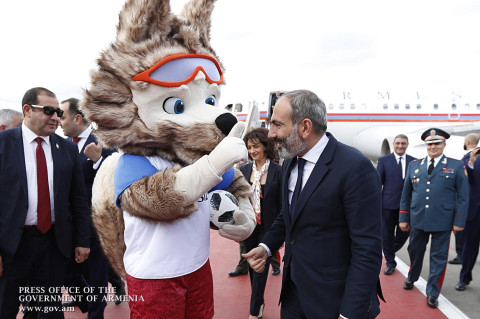 Նիկոլ Փաշինյանի ժամանումը Մոսկվա․ ֆոտոշարք