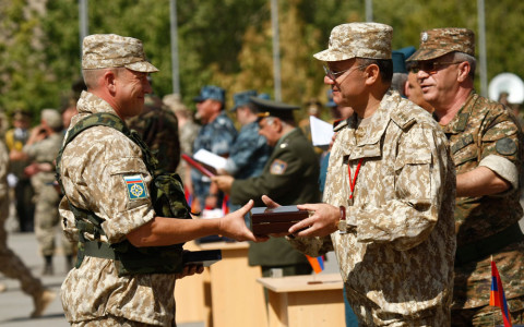 Ավարտվել են «Փոխգործակցություն-2012» զորավարժությունները