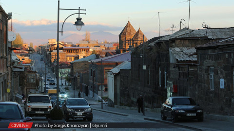 Գյումրի․ Ռուսթավելու փողոցը․ ֆոտոշարք