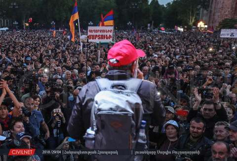 Հանրապետության հրապարակը ապրիլի 29-ին․ ֆոտոշարք