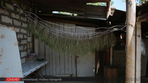 One Day After Bombings in Nerkin Karmir Aghbyur Village
