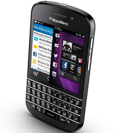 Մեկնարկել են BlackBerry Q10 սմարթֆոնի նախնական պատվերները