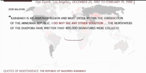 Quotes of Independence: The Republic of Nagorno-Karabakh