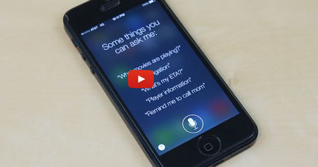 Siri-ի նոր հնարավորությունները iOS 7-ում. տեսանյութ