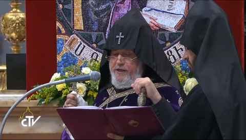 Catholicos Karekin II: Humanity was Unable to Prevent the Armenian Genocide