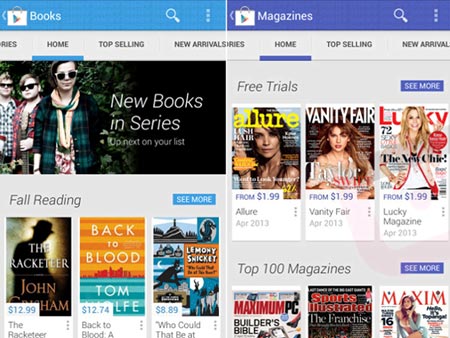 Google Play-ը փոխում է դիզայնը` դառնալով ավելի վառ ու ընդարձակ