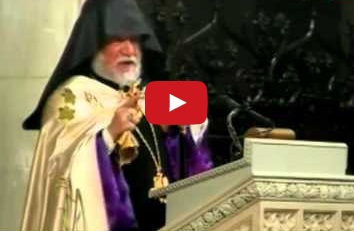 Catholicos Aram I at National Cathedral: ‘We Claim Justice’