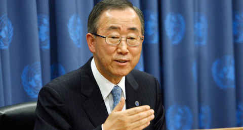 Ban Ki-Moon Underlines Need to De-Escalate Tension in NKR