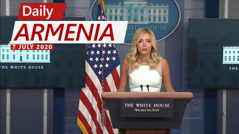 White House Press Secretary Uses the Term “Armenian Genocide,” In Reference to Vandalized Memorials