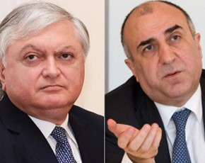 Edward Nalbandyan Meets his Counterpart Mammadyarov in New York