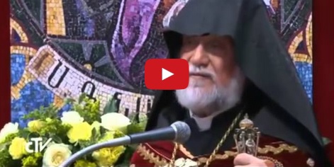 Aram I: Condemnation, Recognition, Reparation of Genocide Closely Interconnected