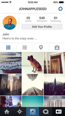 Instagram-ն մեծացրել է լուսանկարների չափսը iOS 7 տարբերակի համար