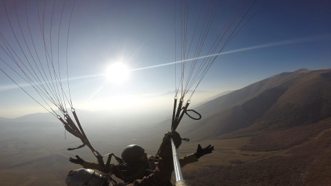 Թռիչք Ապարանի սարերում