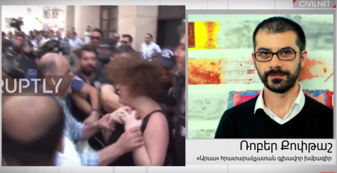Robert Koptas on how the peaceful protest in Istanbul turned violent