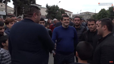 Protesters in Karabakh Demand Resignation of Head of Police and National Security Service