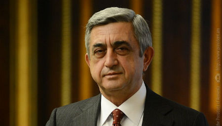 Serzh Sargsyan leaves for New York