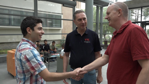Թիմը գնում է Վանաձորի տեխնոլոգիական կենտրոն | Straight to the Vanadzor Technology Center
